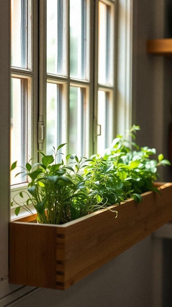 Herb Garden Window Boxes For Fresh Flavors