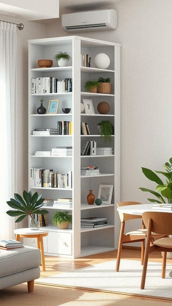 Bookcase Divider For Storage And Separation