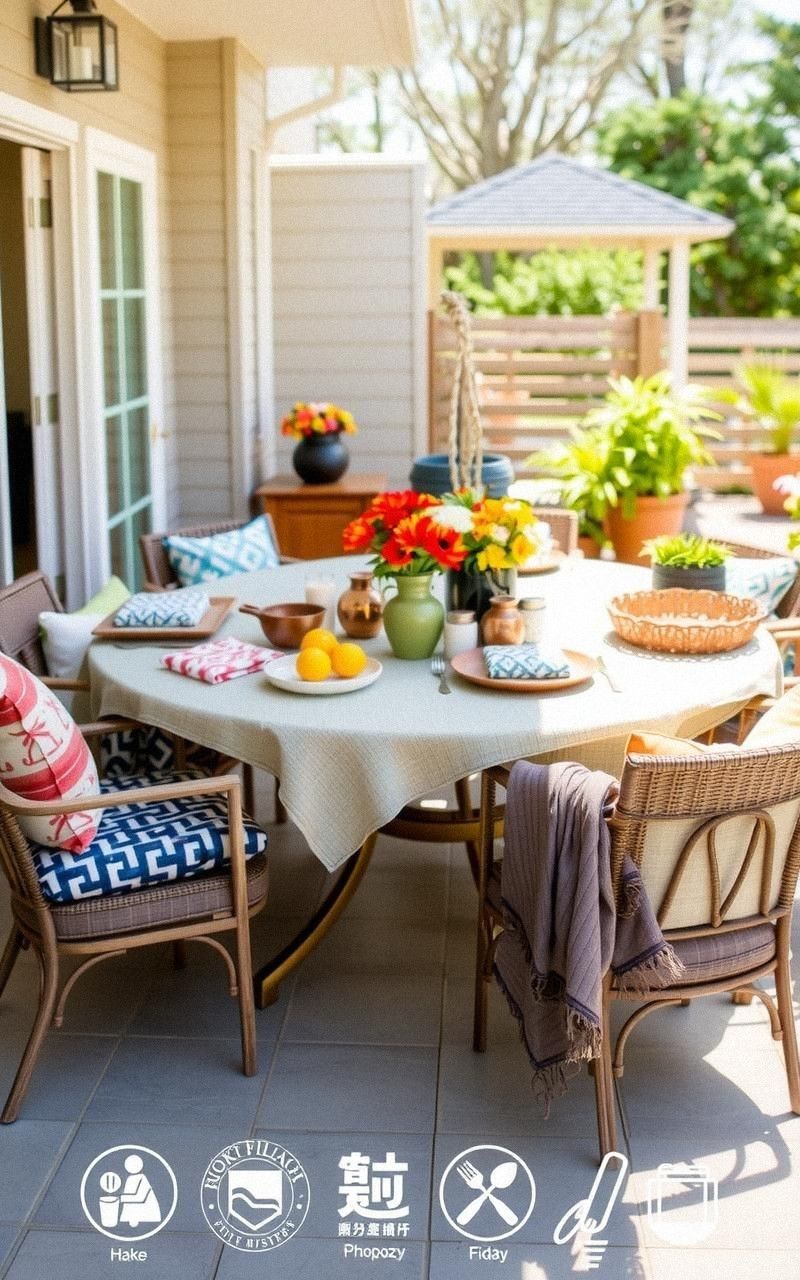 Eclectic Mix Of Patterns And Textures