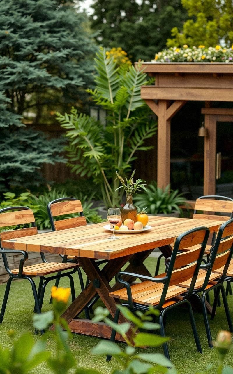 Eco-Friendly Dining With Recycled Materials