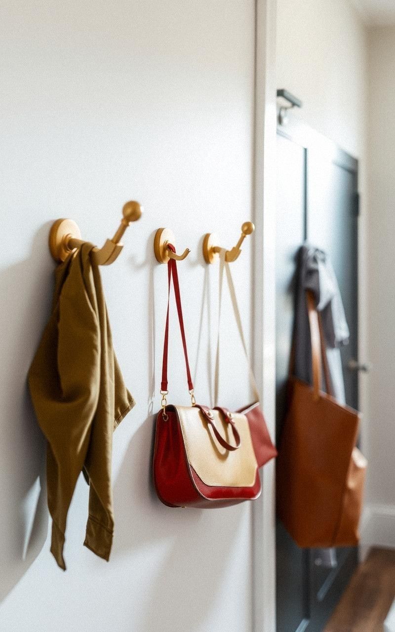 Create Statement Wall Hooks with Brass