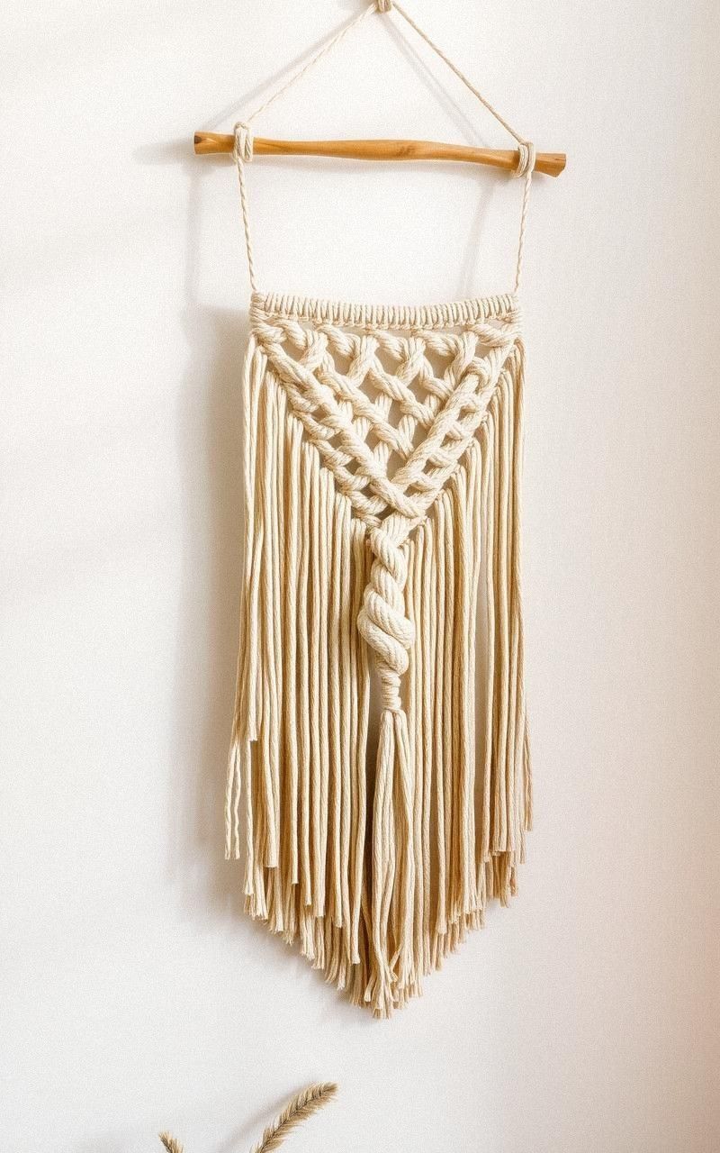 Classic Macramé Wall Hanging For Beginners