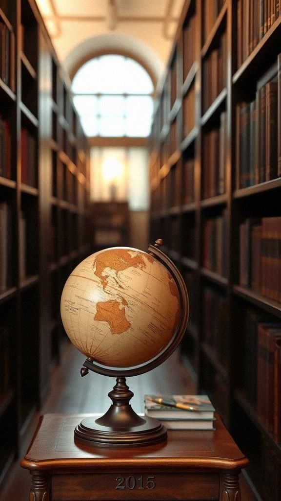 Antique Globe As A Decorative Accent