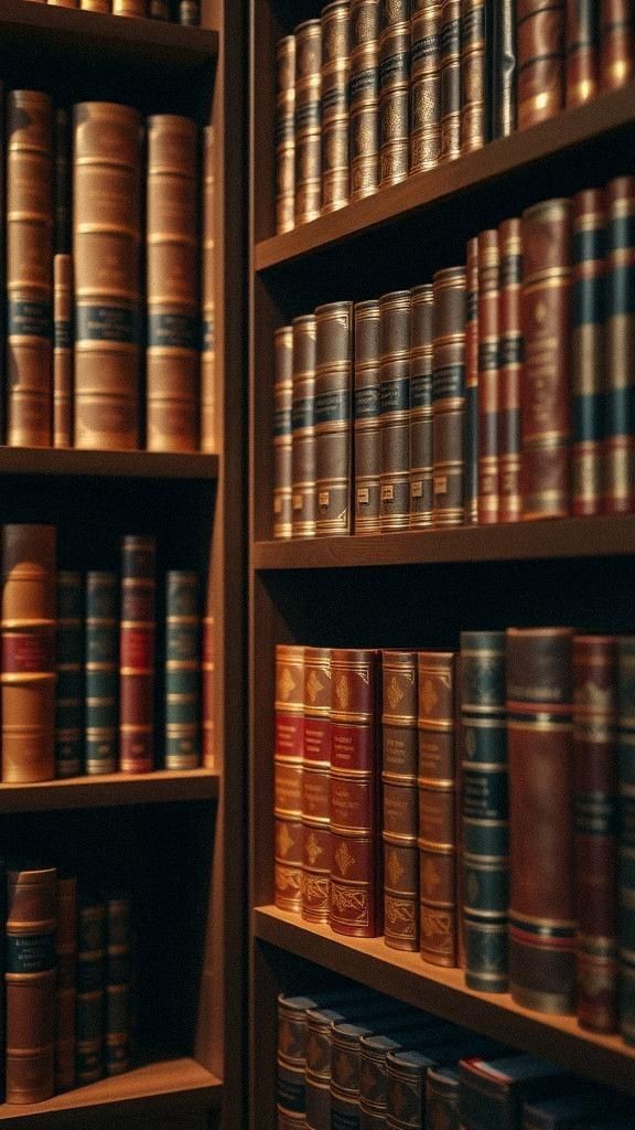 Classic Leather-Bound Books For Timeless Appeal