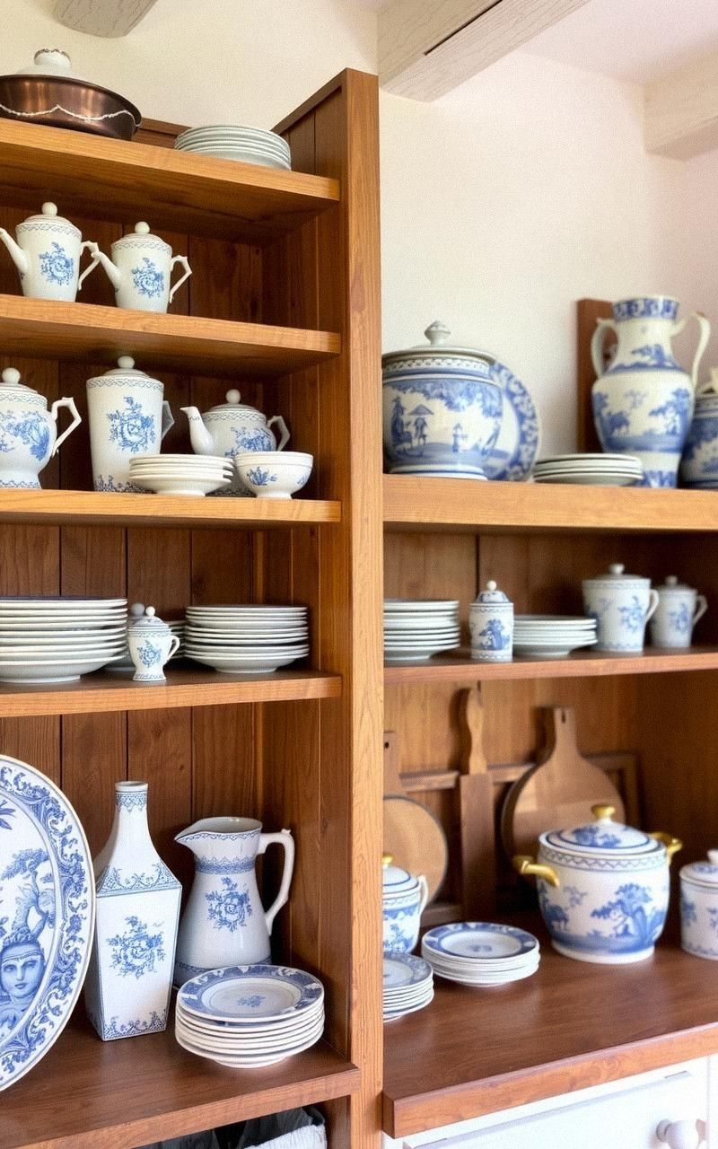 Classic Blue And White Porcelain Accessories