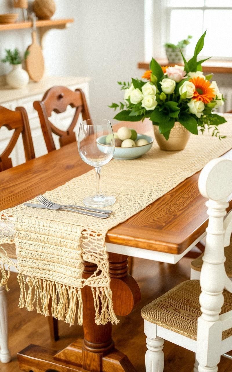 Handwoven Table Runners To Add Texture