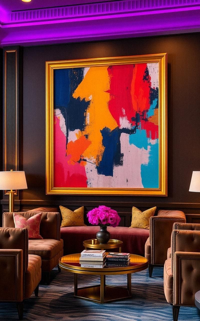 Display Bold Art Pieces For Personality