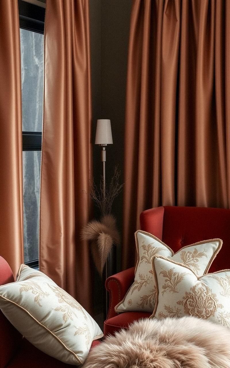 Layer Luxurious Textiles For Comfort And Style