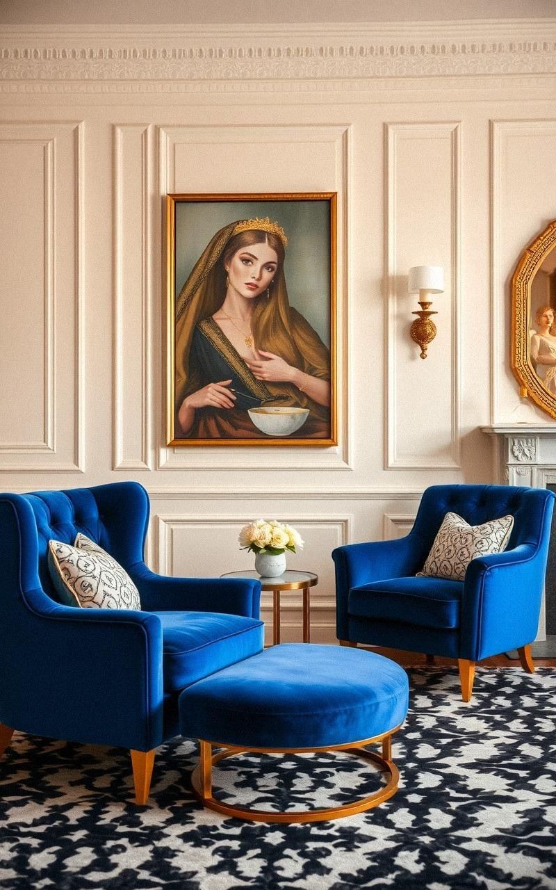 Use Bold Colors With Contrasting Neutrals