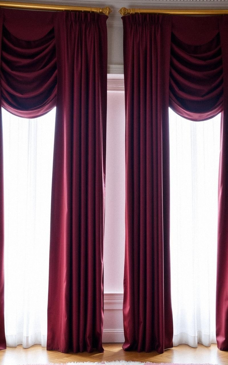 Use Statement Drapery For Drama And Texture