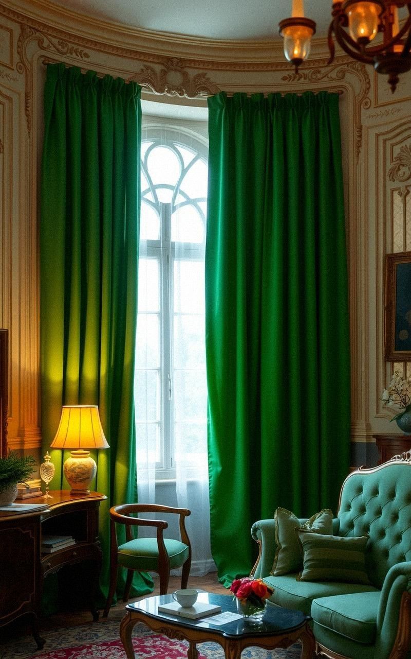 Opulent Velvet Drapes for Timeless Elegance