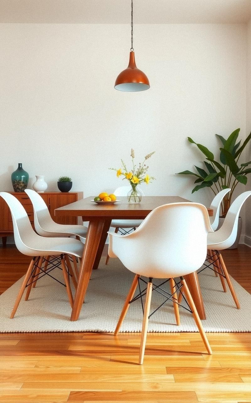 Iconic Eames-Inspired Dining Chairs