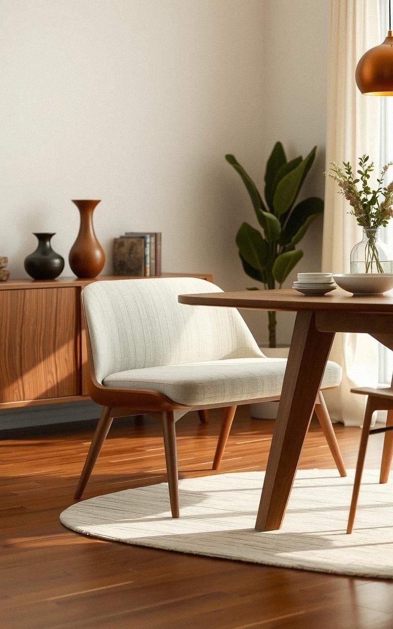 Low-Profile Upholstered Bench Seating