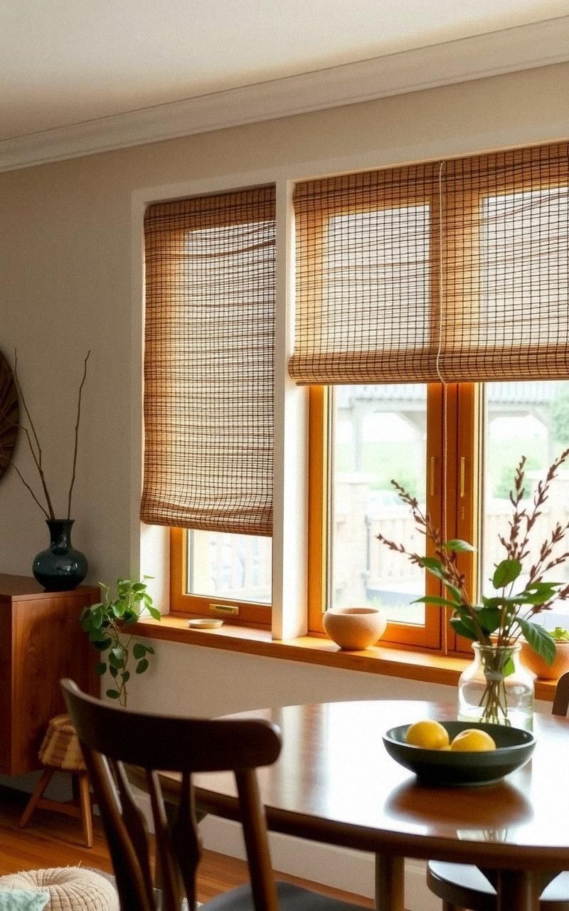 Natural Fiber Window Treatments For Softness