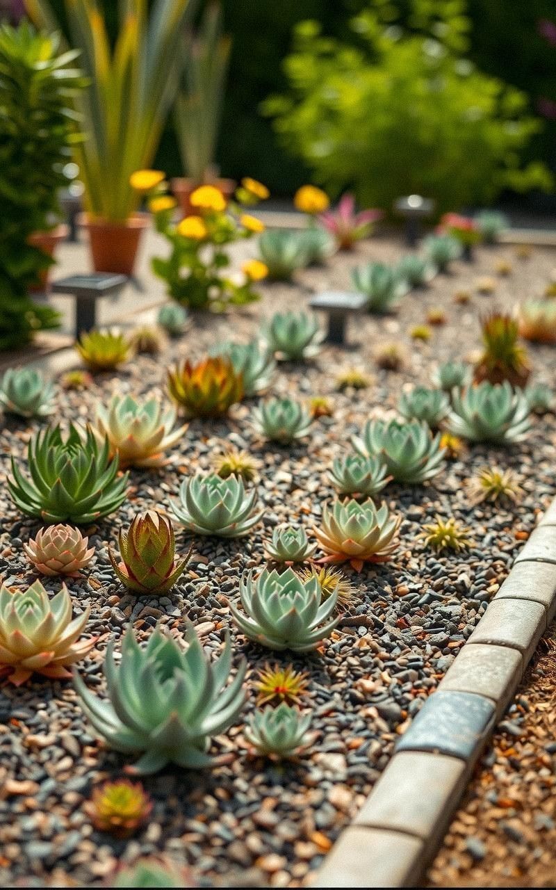 Low-Maintenance Succulent Gardens