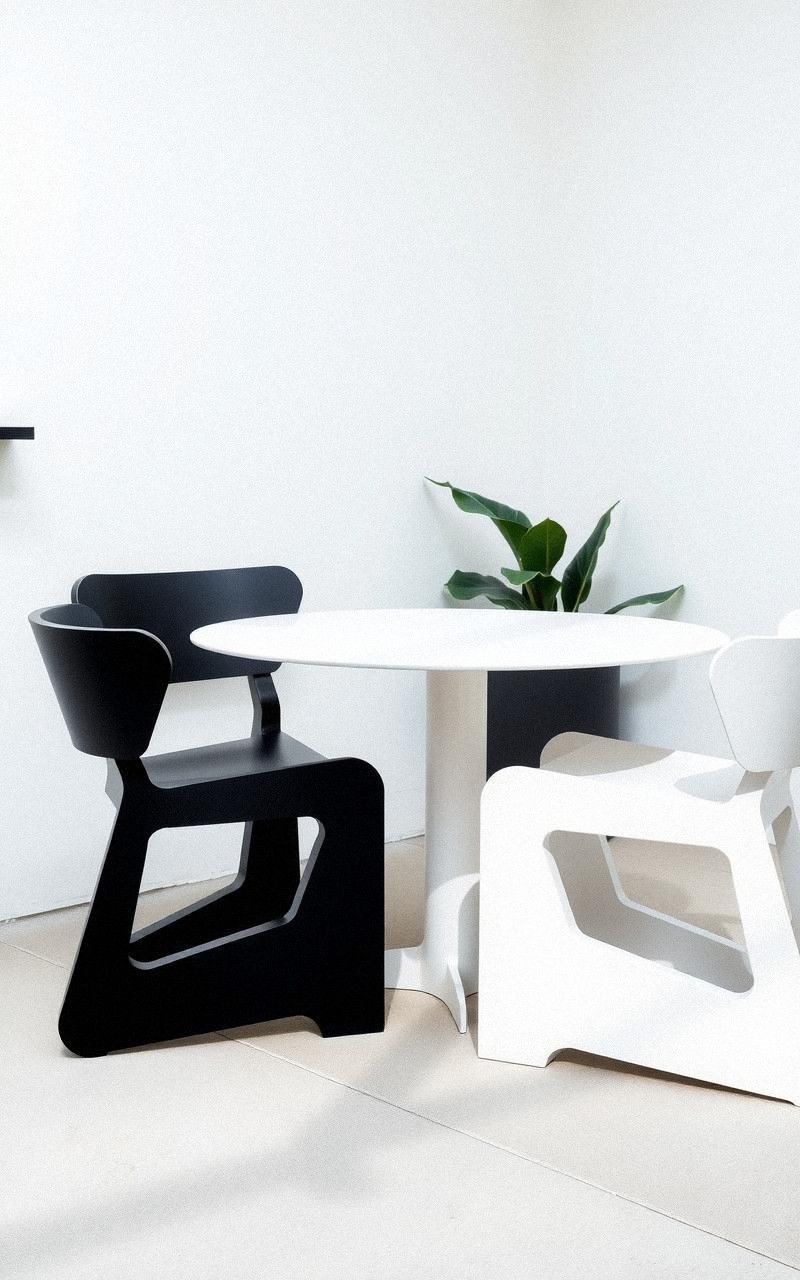 Monochrome Outdoor Seating Sets