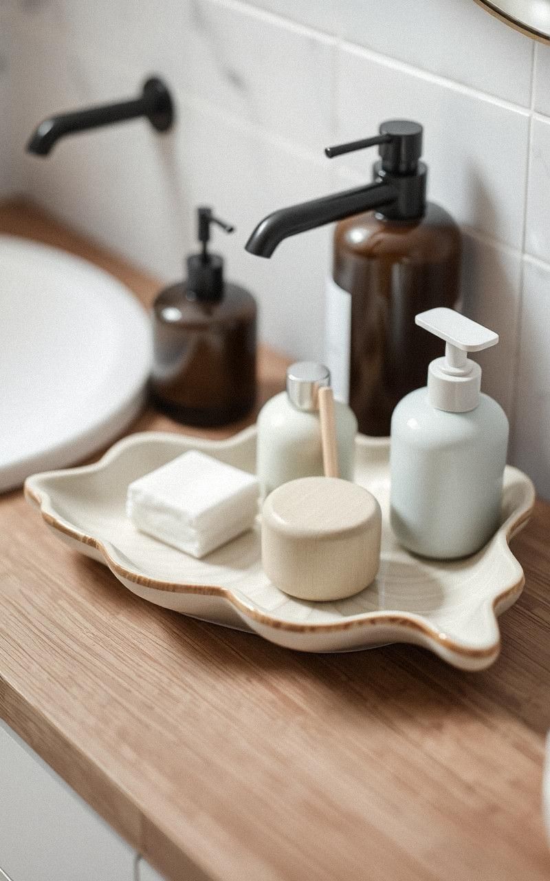 Leaf-Shaped Trays for Functional Decor
