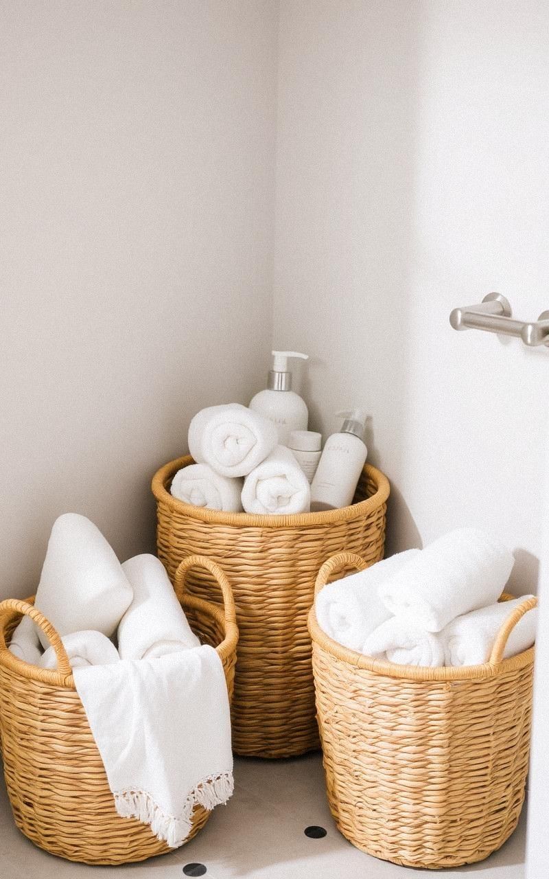 Rattan Baskets for Stylish Storage