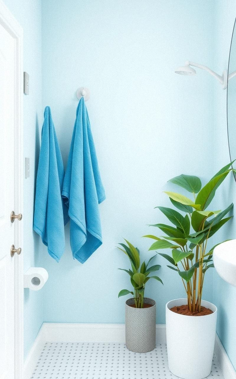 Water-Inspired Blue Tones for Calmness