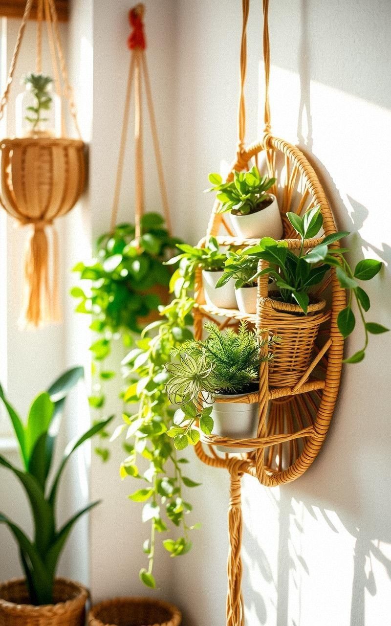 Build A Hanging Plant Wall Organizer