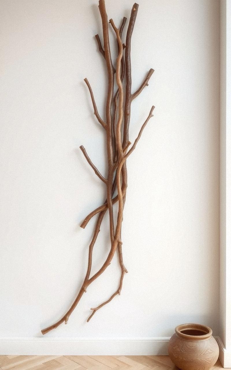 Create A Twig And Branch Wall Sculpture