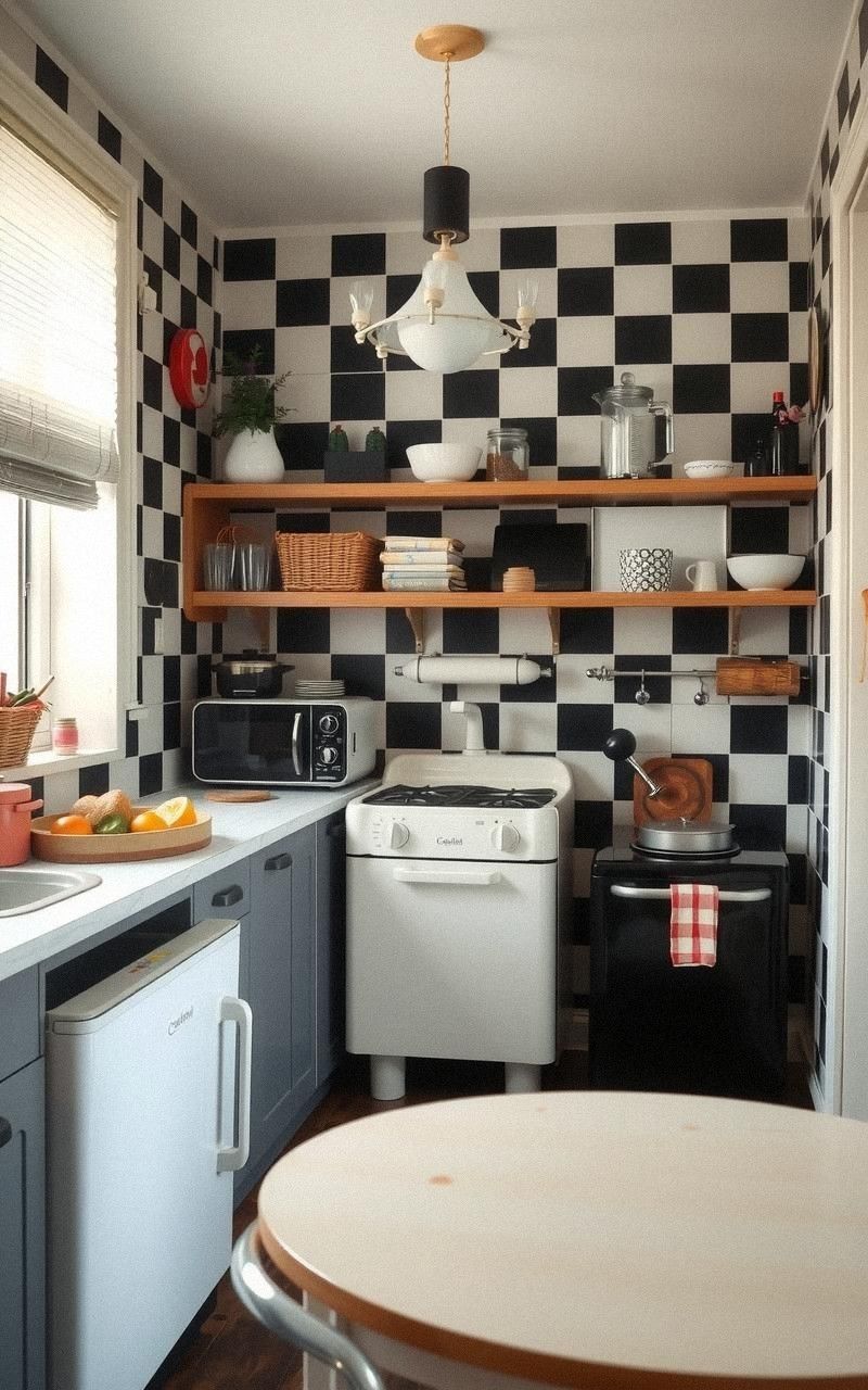 Checkerboard Patterns for Retro Graphic Style