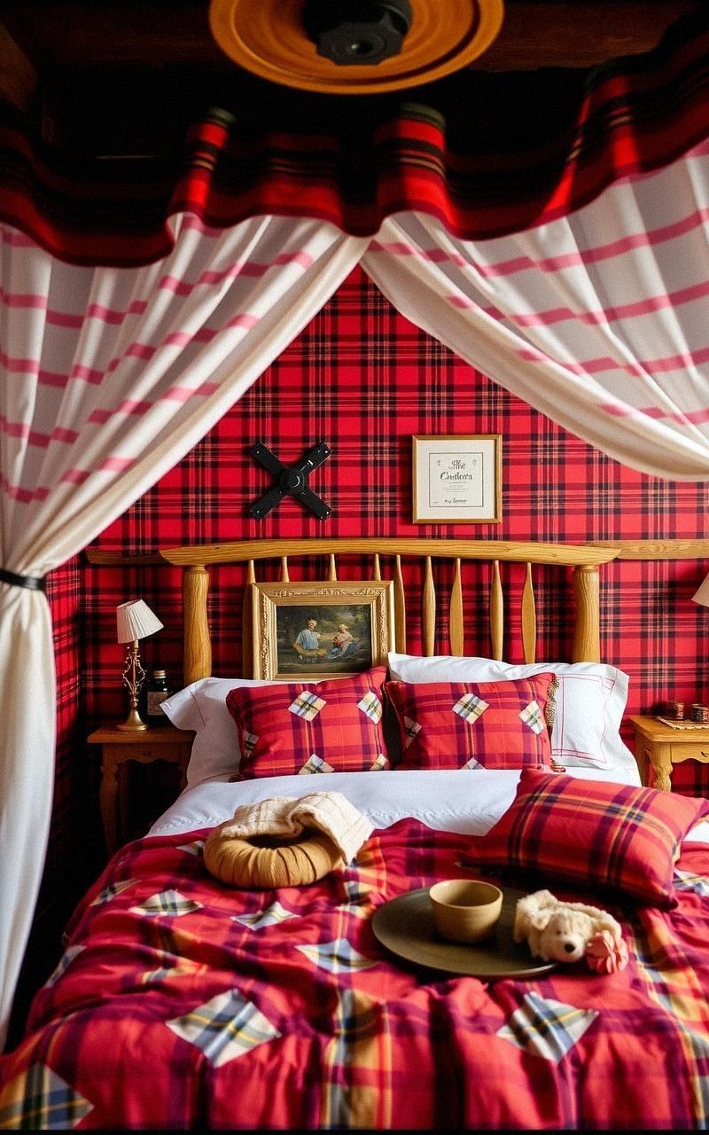 Retro Plaid Prints for Cozy Nostalgia