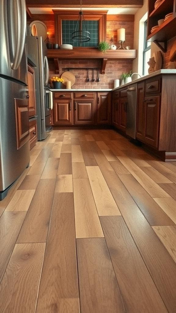 Choose Hardwood Flooring With A Weathered Finish