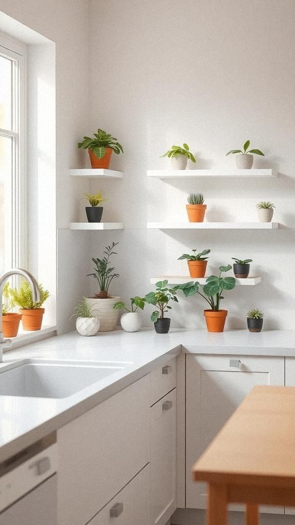 Green Plants Adding Freshness And Life