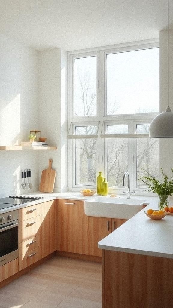 Natural Light Maximized With Large Windows