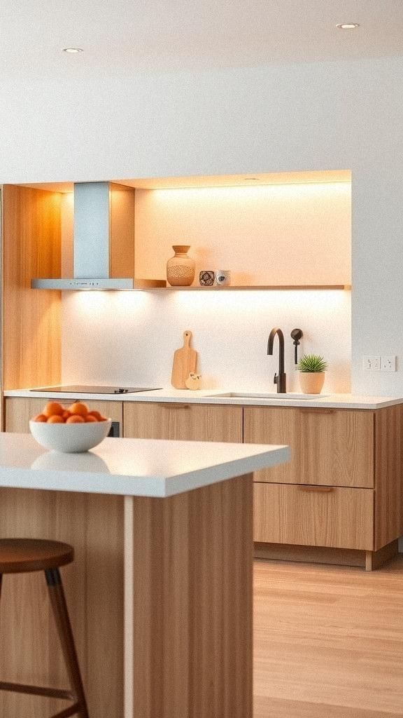 Under-Cabinet Lighting For Functional Ambience