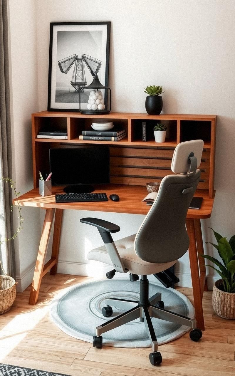 Corner Desk To Utilize Unused Angles