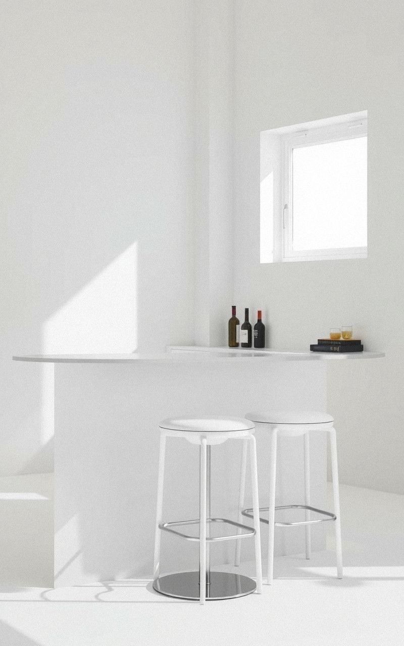 Sleek Minimalist Bar With Clean Lines