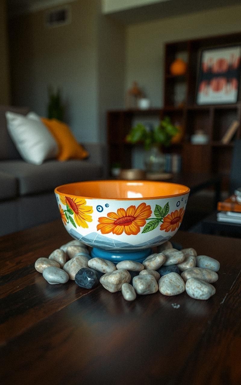 Add a Pop of Color with Decorative Bowls