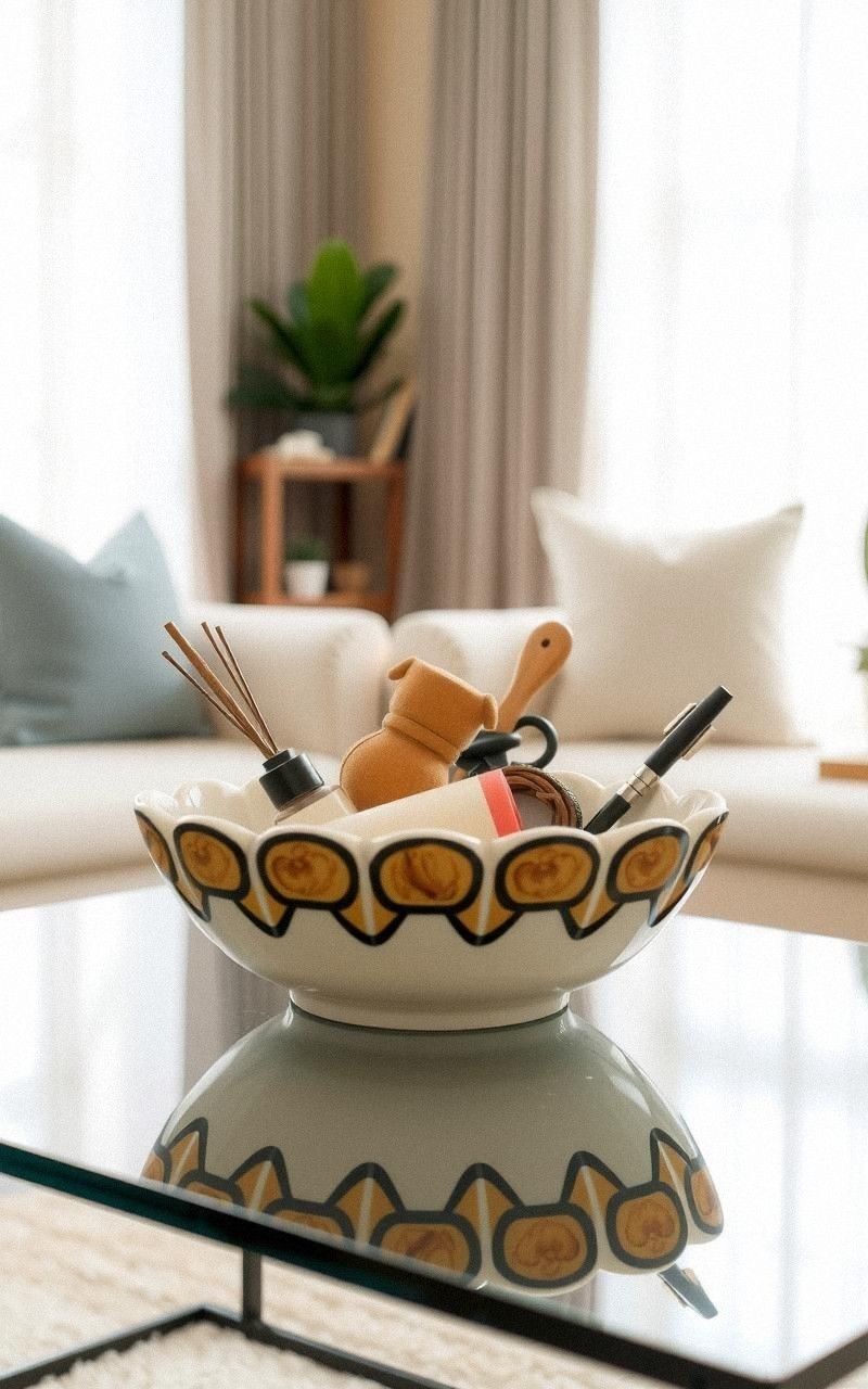 Incorporate a Stylish Bowl for Functional Decor