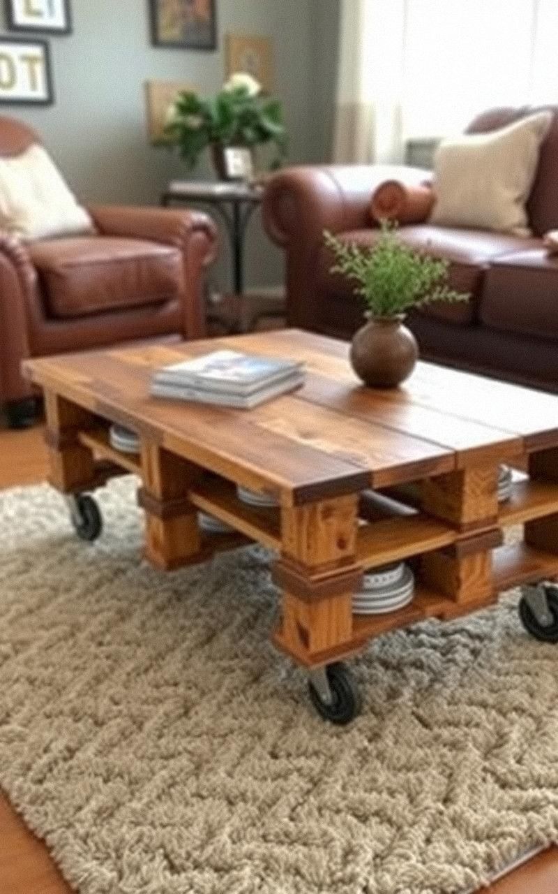 Convert a Wooden Pallet Into a Rustic Coffee Table