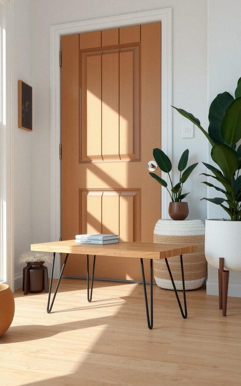 Craft a Bench Using Old Doors and Hairpin Legs