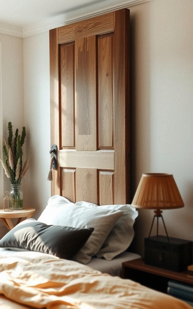 Repurpose Old Doors Into Unique Headboards