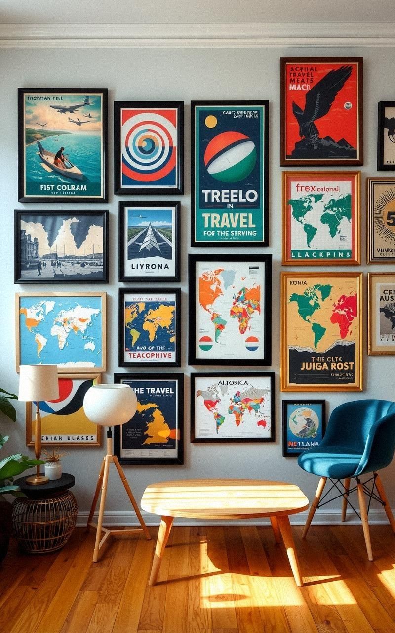 Feature Retro Travel Posters for Colorful Nostalgia