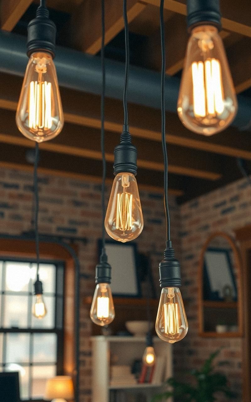 Classic Edison Bulbs for Warm Ambiance