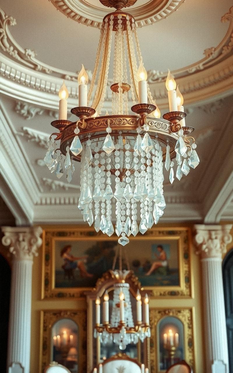 Vintage Crystal Chandeliers for Timeless Glamour