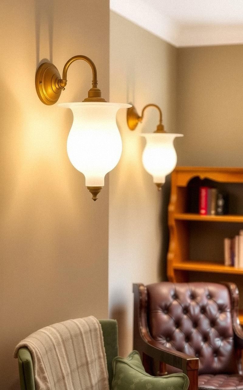 Vintage Wall Sconces for Cozy Corners