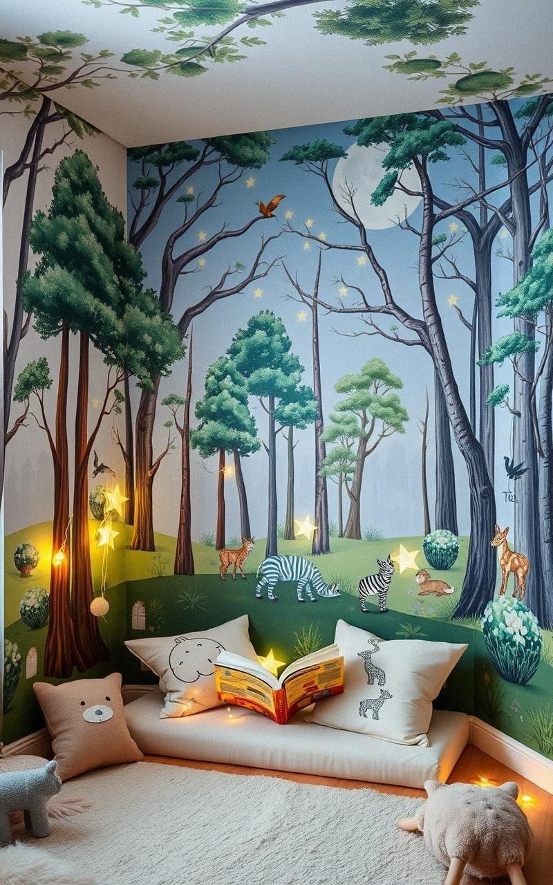 Fairy Tale Forest Wall Murals