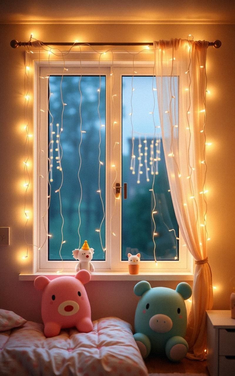 Magical Fairy Light Curtains
