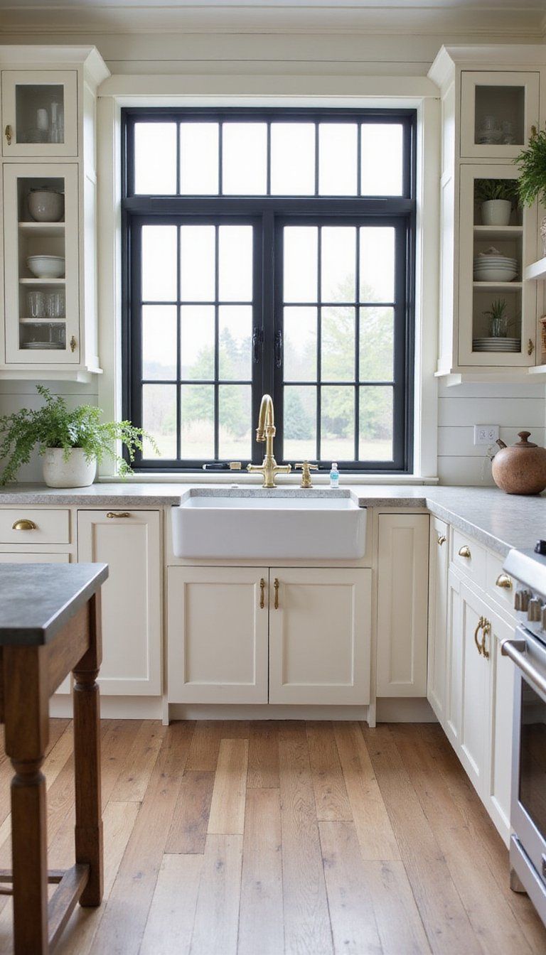 Matte Black Grids For Modern Farmhouse Vibe