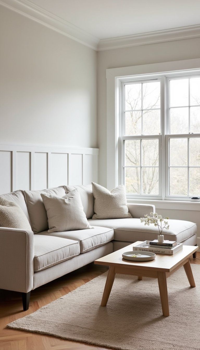 Classic White Board And Batten Accent Wall