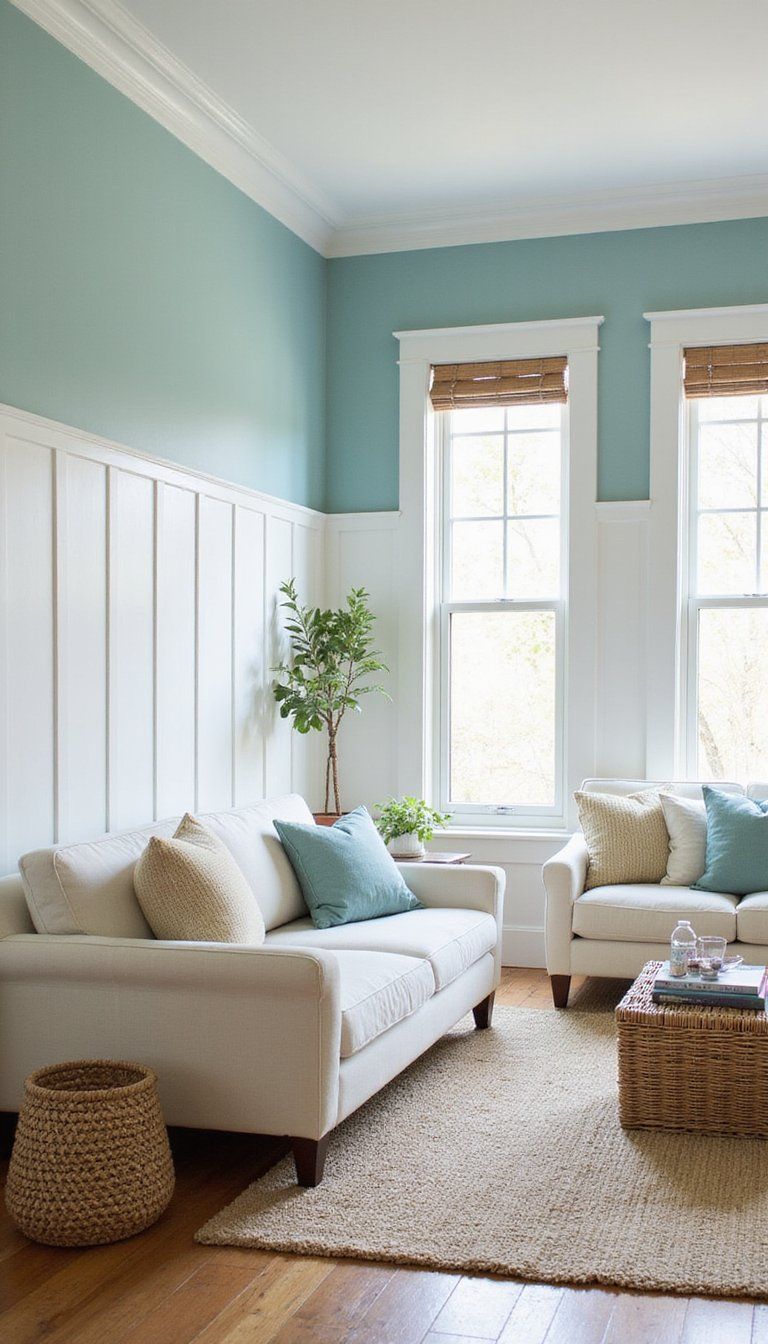 Shiplap And Board Combination For Coastal Charm