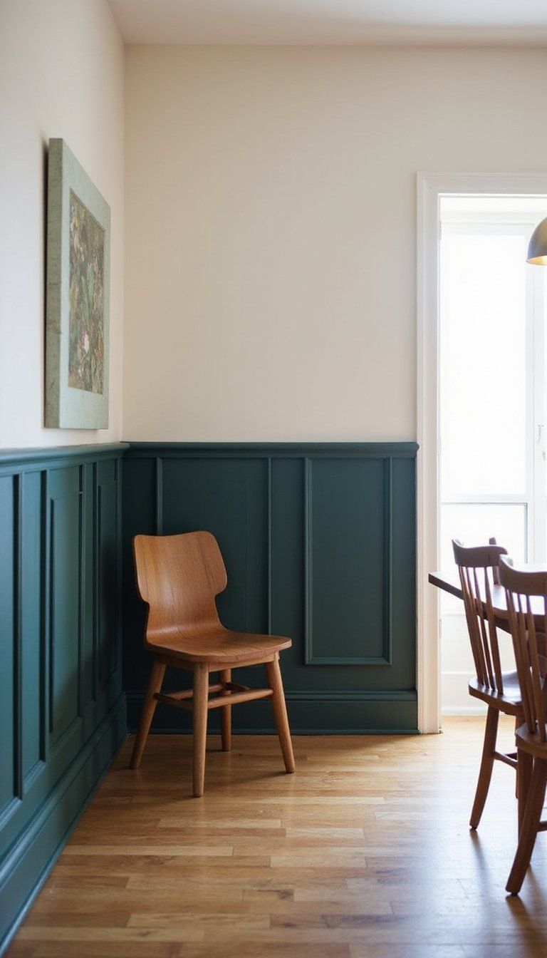 Two-Tone Board And Batten With Painted Base