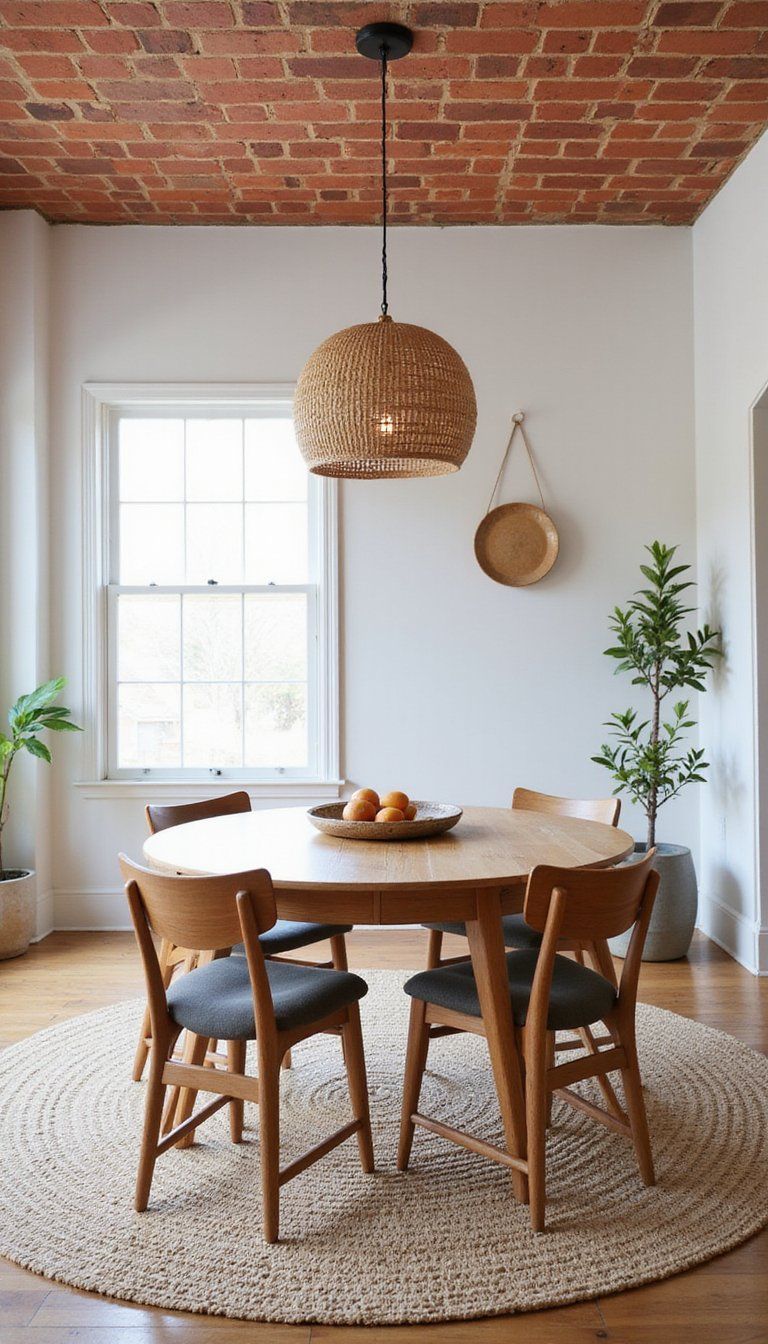 Block Painted Ceiling To Draw Eyes Up