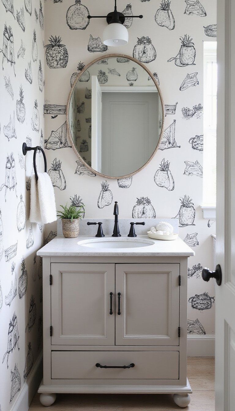 Hand-Drawn Sketch Pattern For Casual Whimsy